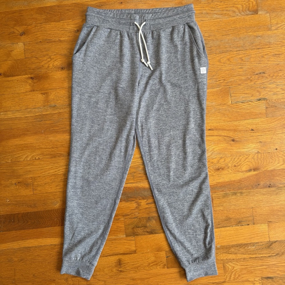 Rhoback Womens Tempo Performance Jogger Sz S Heather Steel Grey Athleisure